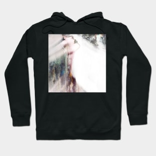 Abstract Ice. Colour impression Art. Hoodie